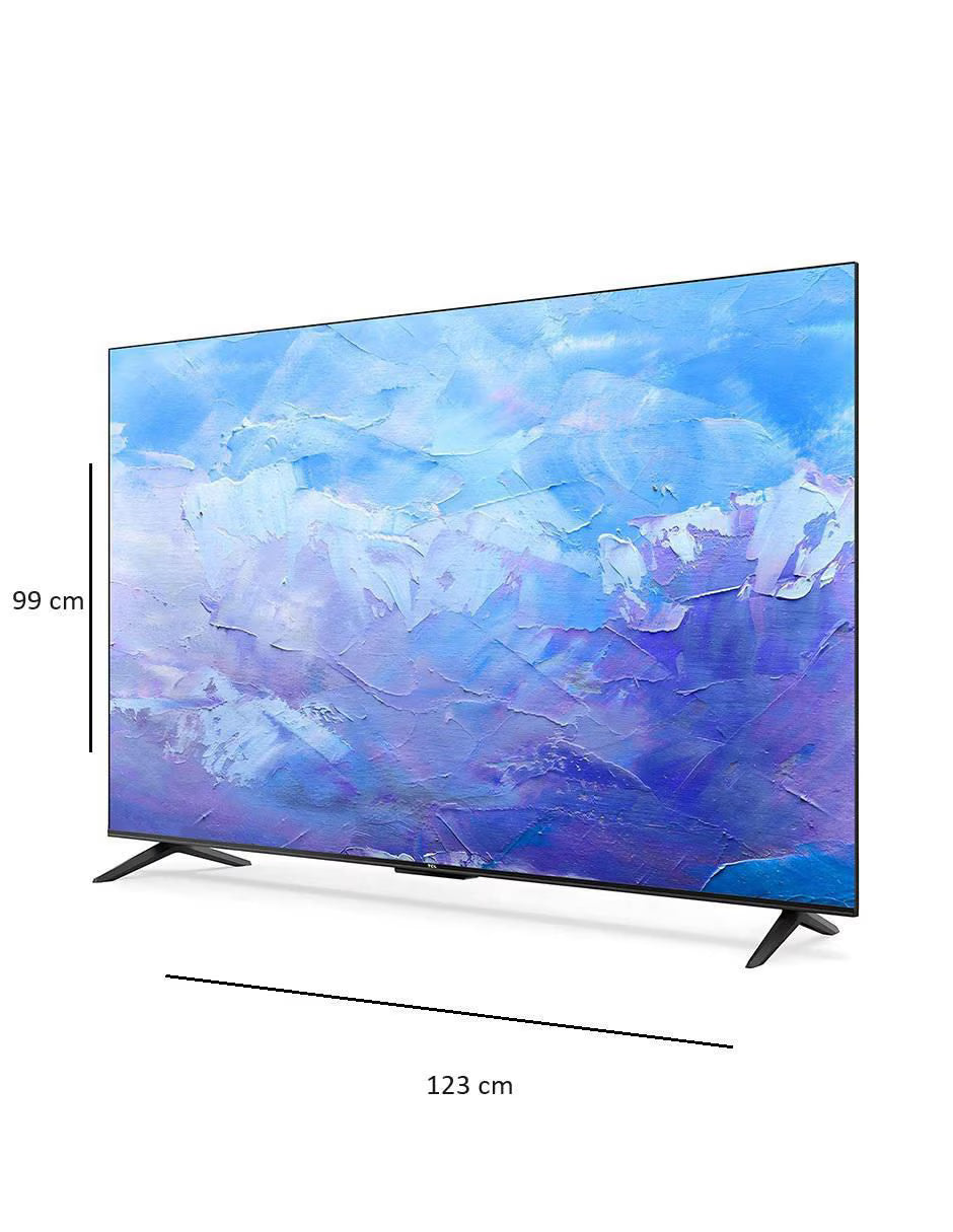 Smart TV TCL 65" 65S453 – 4K UHD, Roku TV y Pantalla Grande para Experiencias Inmersivas