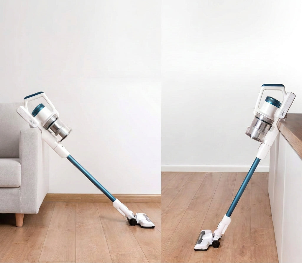 Aspiradora Inalámbrica Eureka RapidClean Pro NEC180 2 en 1 de Palo y de Mano, 40 Min, 150 W, Luces LED, Sin Bolsa, Ligera