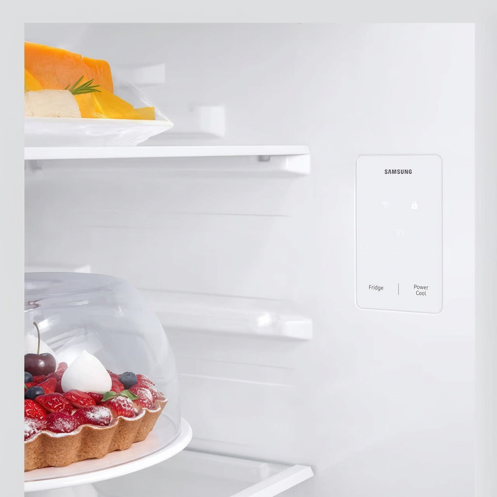 Refrigerador Samsung AI Top Mount 11 Pies Digital Inverter RT31DG5224S9EM, Despachador de Agua, Wi-Fi SmartThings, No Frost, Acero