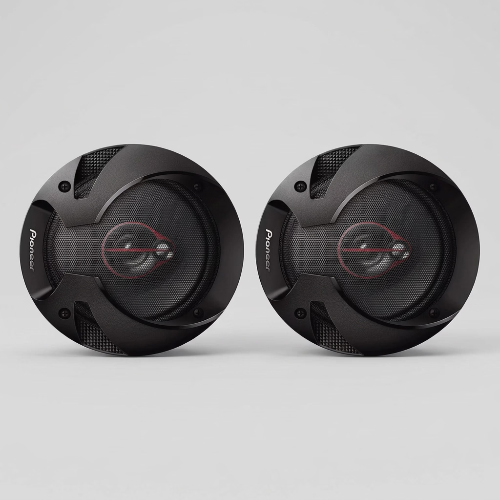 Bocinas para Auto Pioneer TS-R1651S 6.5" (16 cm), Par, 3 Vías, 300W Máx / 40W RMS, Coaxiales, 4 Ohms