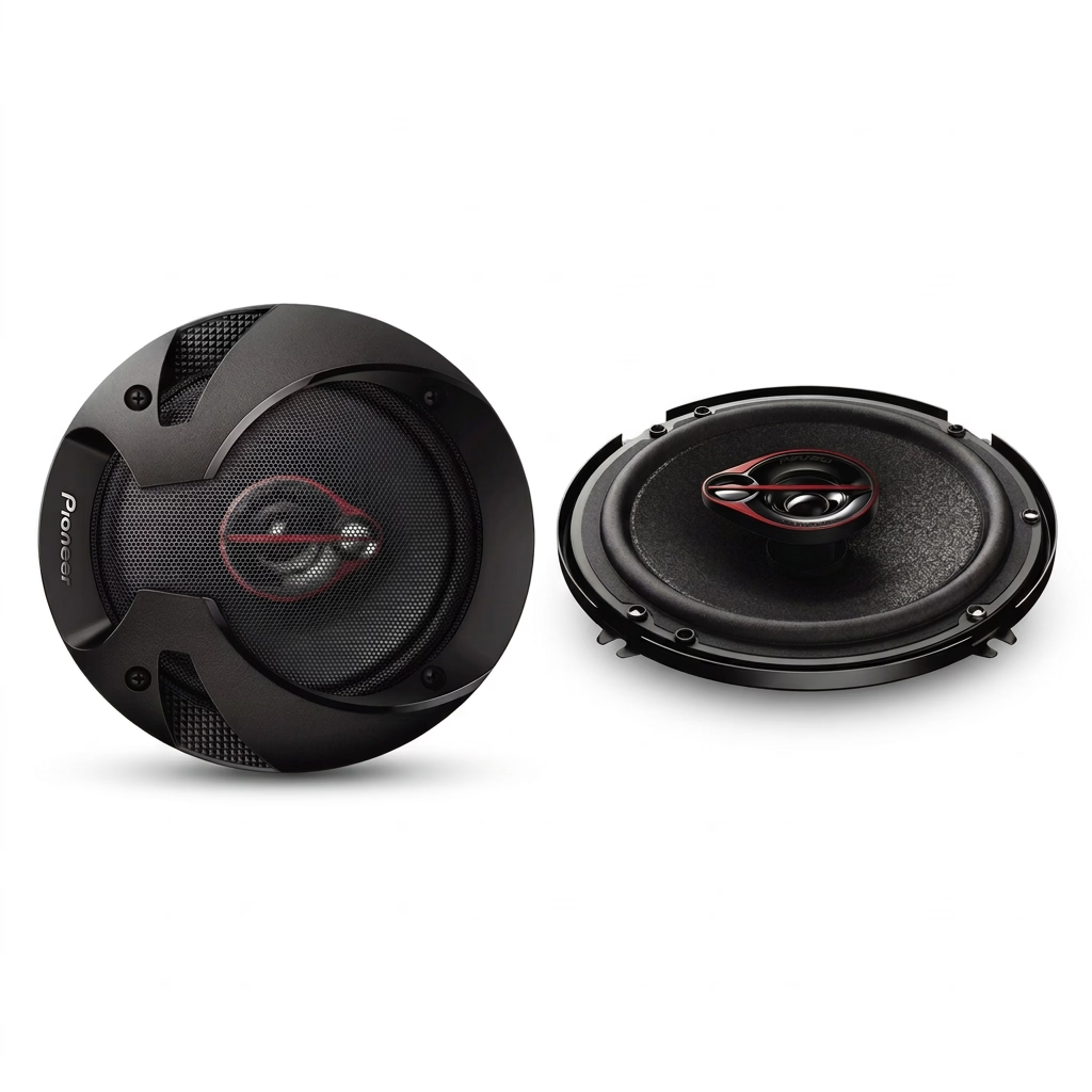 Bocinas para Auto Pioneer TS-R1651S 6.5" (16 cm), Par, 3 Vías, 300W Máx / 40W RMS, Coaxiales, 4 Ohms