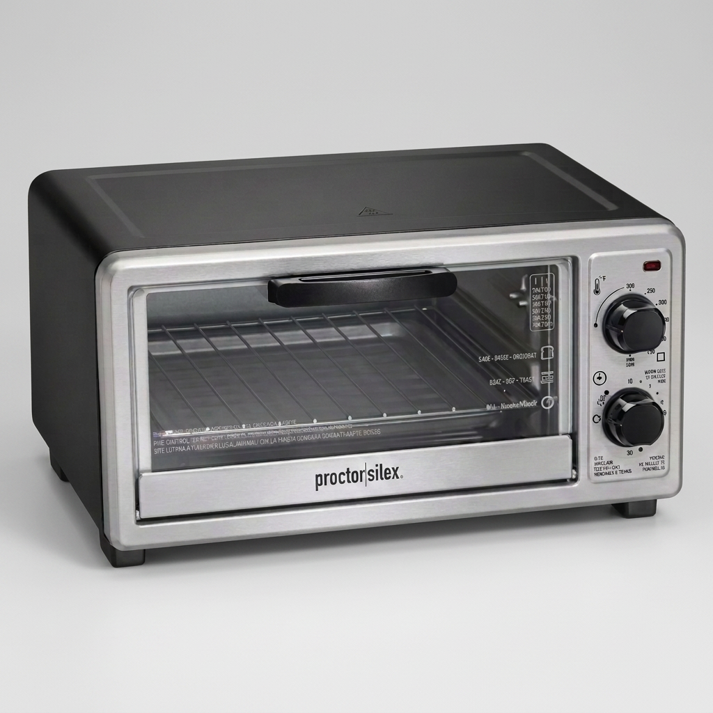 HORNO TOSTADOR 4 REBANADAS ACERO INOX PROCTOR SILEX