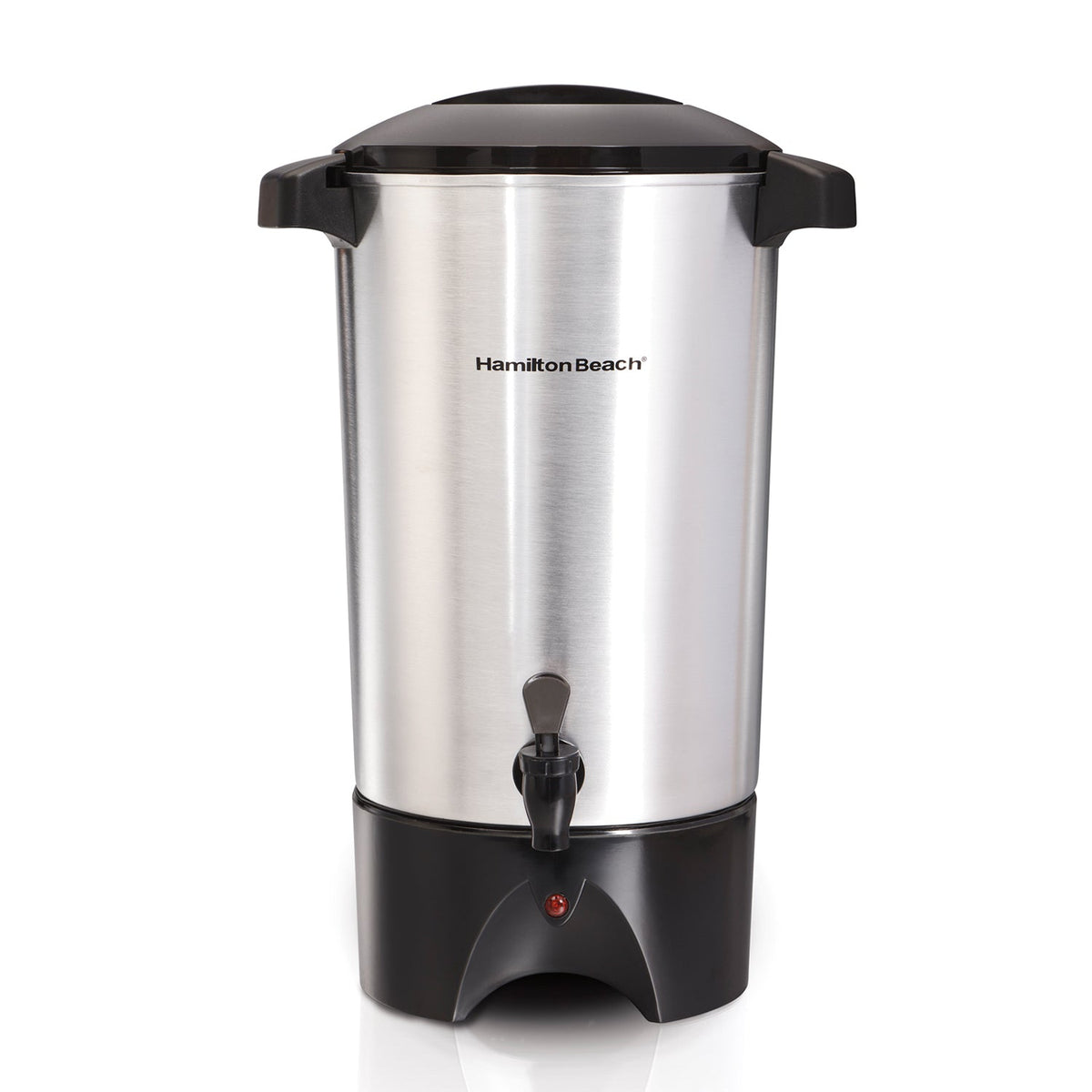 Cafetera Percoladora Hamilton Beach 40515G 45 Tazas con Dispensador de 2 Vías, Mantiene Caliente, Filtro Permanente