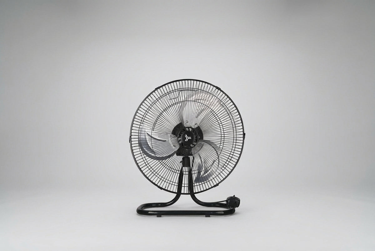 Ventilador MasterFan X3 Turbo 18" 3 en 1 Pedestal, Piso y Pared, 90W, 1,350 RPM, 3 Velocidades, Oscilación 90°, Negro
