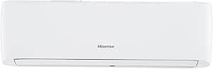 Minisplit Hisense AH121CK 1 Tonelada 12,000 BTU Frío y Calor 115V (110V), 12.6 SEER, R410A, Blanco