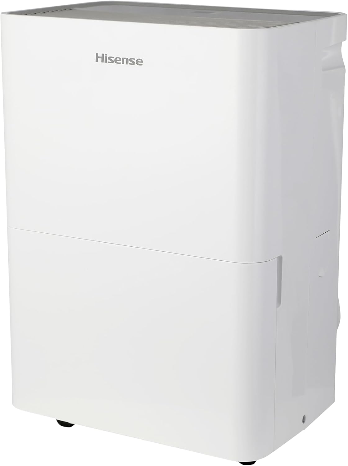 Deshumidificador Portátil Hisense DH50K1R 50 Pintas (23.7 L/día) 110V para 93 m², Control Remoto, Drenaje Continuo, Modo Silencioso