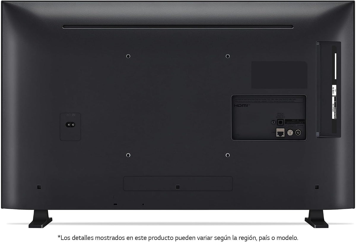 Pantalla LG Smart TV 32" HD ThinQ AI webOS 32LR650BPSA