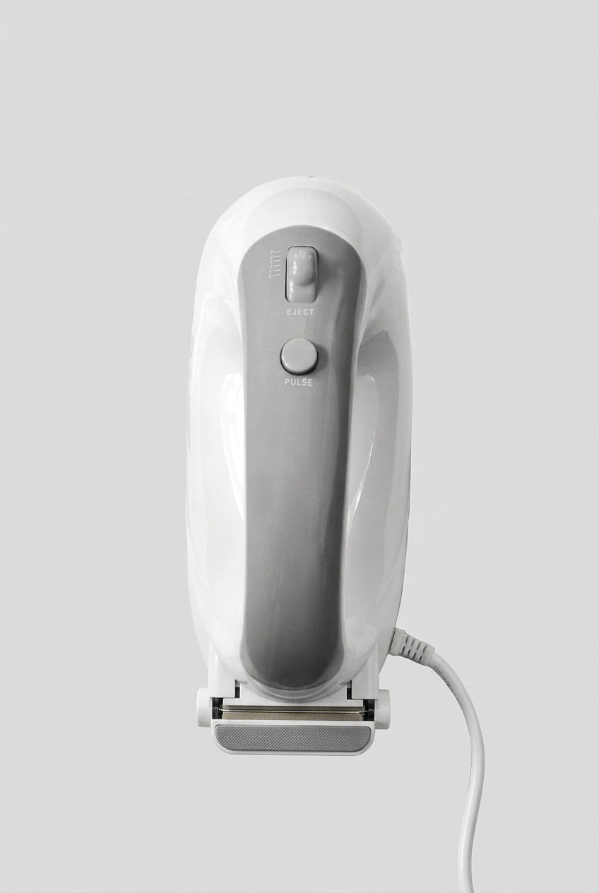 Batidora de Mano Koblenz Kitchen Magic BMKM-150 PB 150 W, 5 Velocidades + Pulso, Varillas para Batir y Amasar de Acero Inoxidable, Blanco con Gris