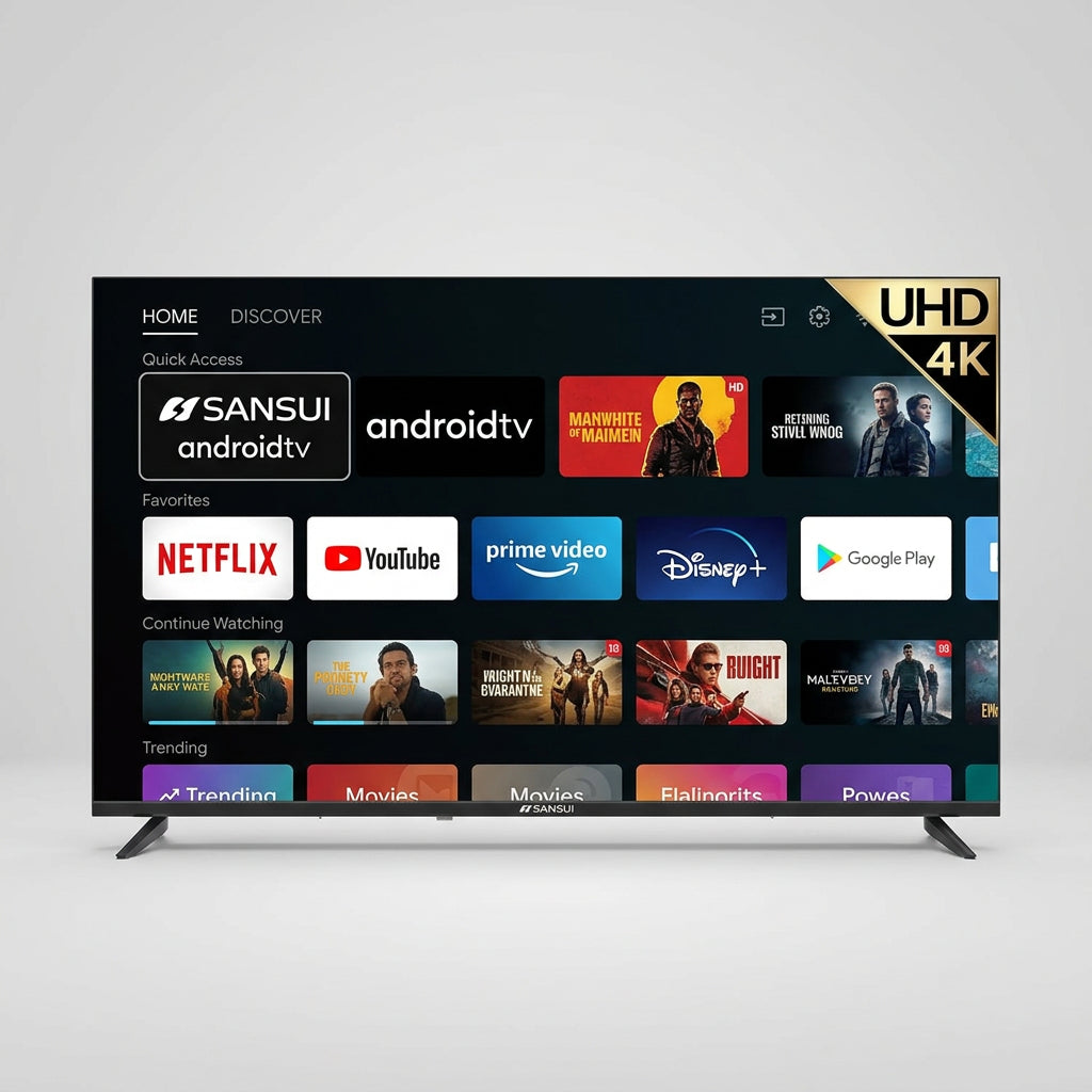 Pantalla Sansui Smart TV 50" 4K UHD Android TV SMX50V1UA