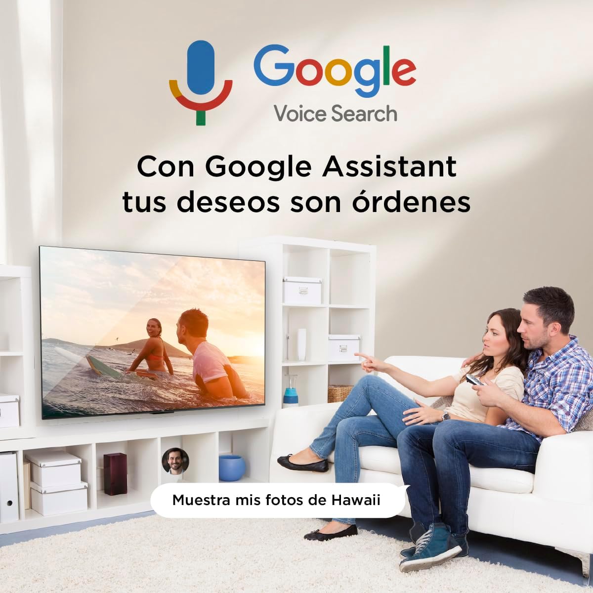 SmartTV TCL 50″ 50S454 – 4K UHD, Google TV y Conectividad Completa para tu Entretenimiento