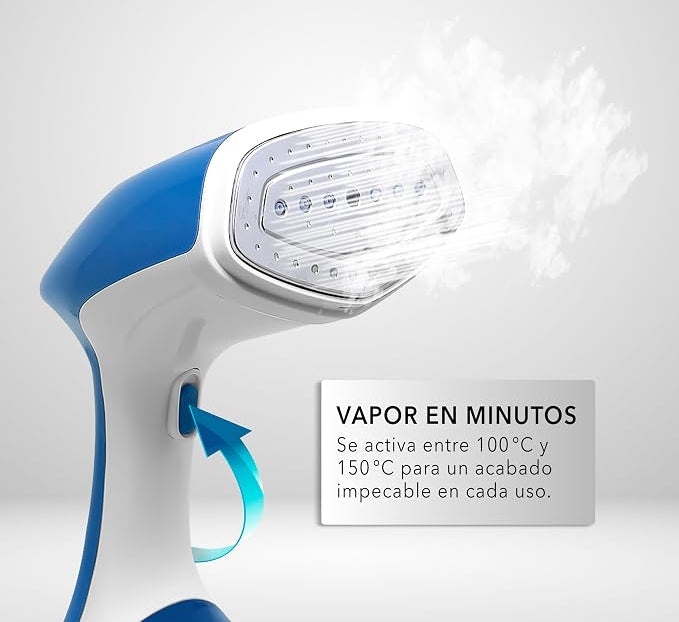 Plancha de Vapor Vertical Portátil RCA RC-931 1200 W, Tanque Desmontable, 2 Cepillos, Ideal para Viaje