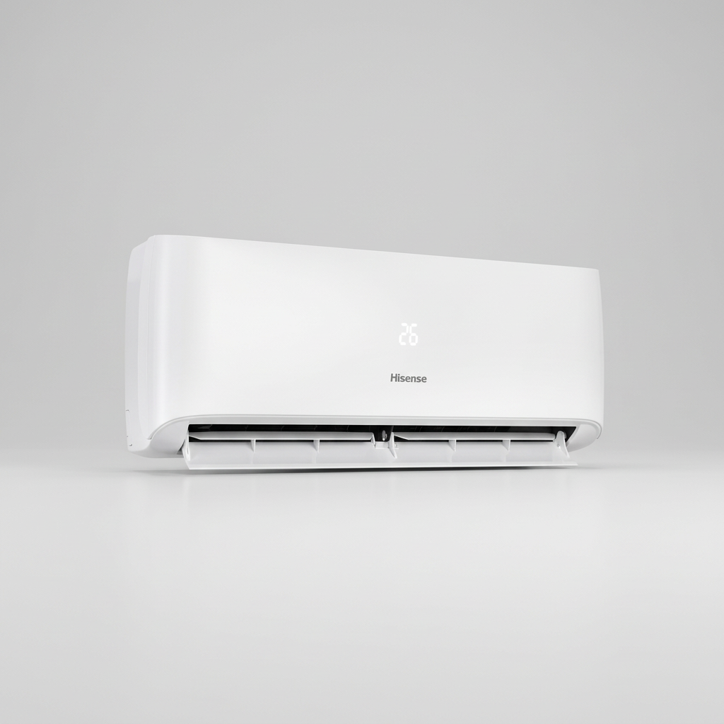 Minisplit Hisense AH182CF 1.5 Toneladas 18,000 BTU Frío y Calor 220V, R410A, Blanco
