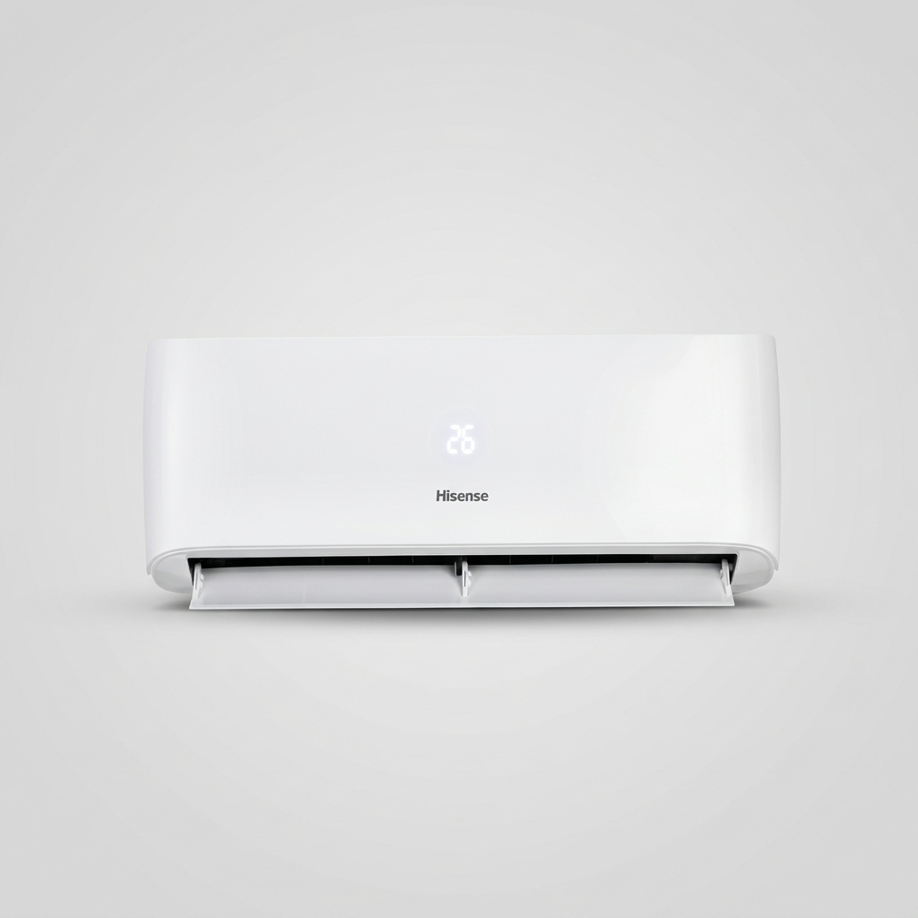 Minisplit Hisense AH182CF 1.5 Toneladas 18,000 BTU Frío y Calor 220V, R410A, Blanco