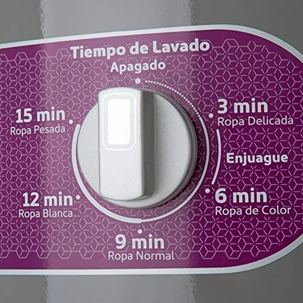 Lavadora Semiautomática de Una Tina Acros 15 kg ALF1551EG Gris, Carga Superior y Tina Porcelanizada