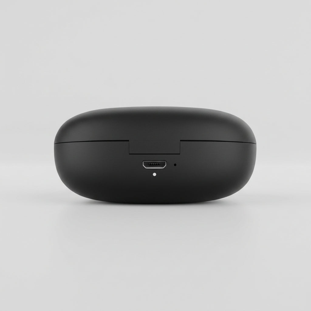 Audífonos Inalámbricos Bluetooth Aiwa AWTWSD3U True Wireless In-Ear, Bluetooth 5.0, Micrófono, Estuche de Carga, Negros