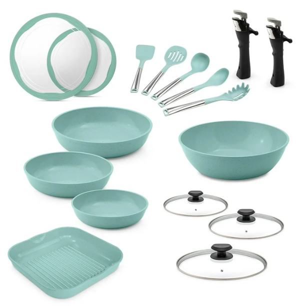 BATERIA 17 PZ JADE SMART + PLUS JADE COOK