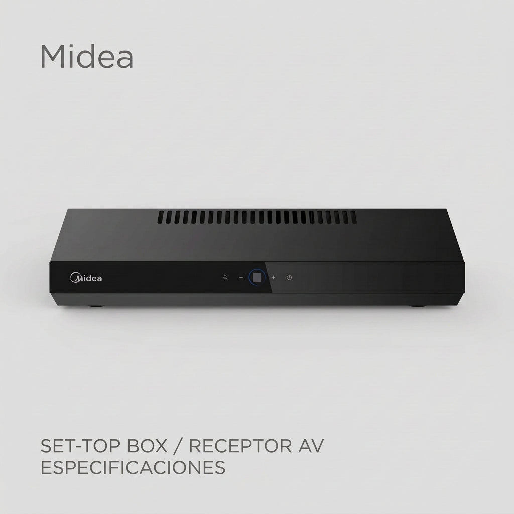 Combo Midea Duo Taste Crystal 60 cm, Parrilla de Gas Cristal Templado Triple Flama + Campana Empotrable Digital, MG60GH096ATD47MX / MH60F51AT21BBMX