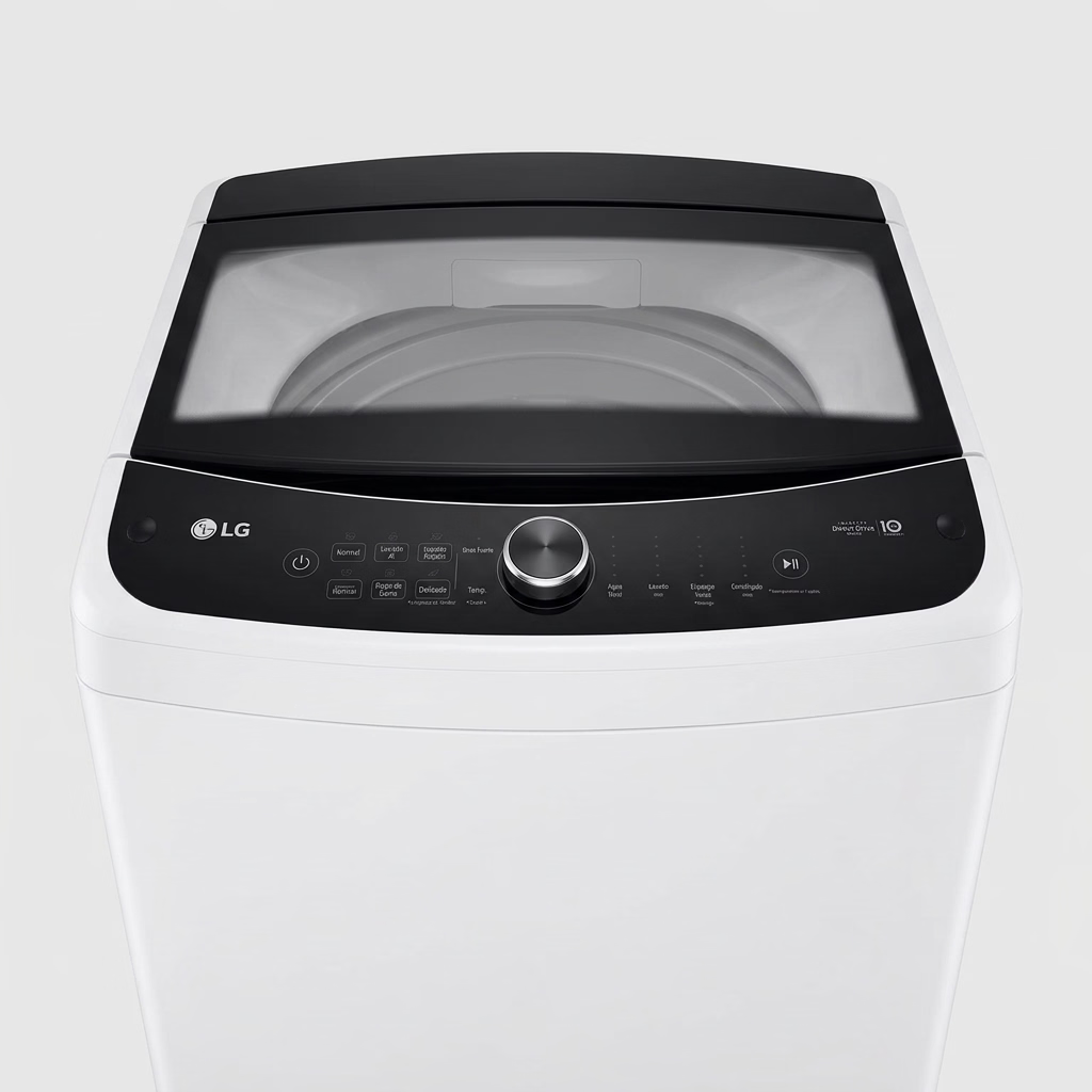 Lavadora LG WT19WV6 19 kg Carga Superior, Motor Inverter Direct Drive, AI DD, 6 Motion, Filtro para Mascotas, Blanca