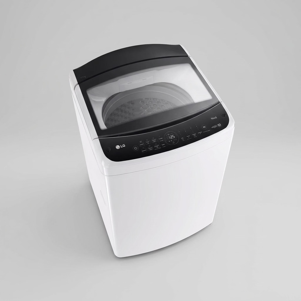 Lavadora LG WT19WV6 19 kg Carga Superior, Motor Inverter Direct Drive, AI DD, 6 Motion, Filtro para Mascotas, Blanca