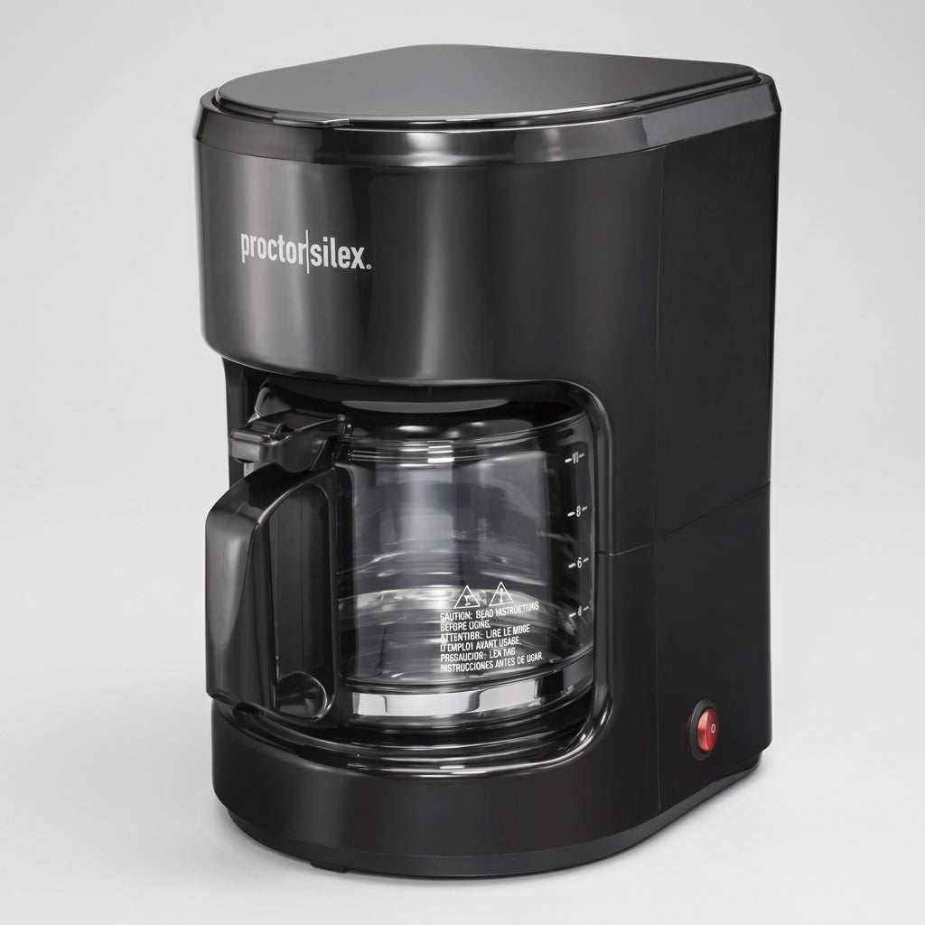 CAFETERA DE GOTEO 10 TAZAS COLOR NEGRO PROCTOR SILEX