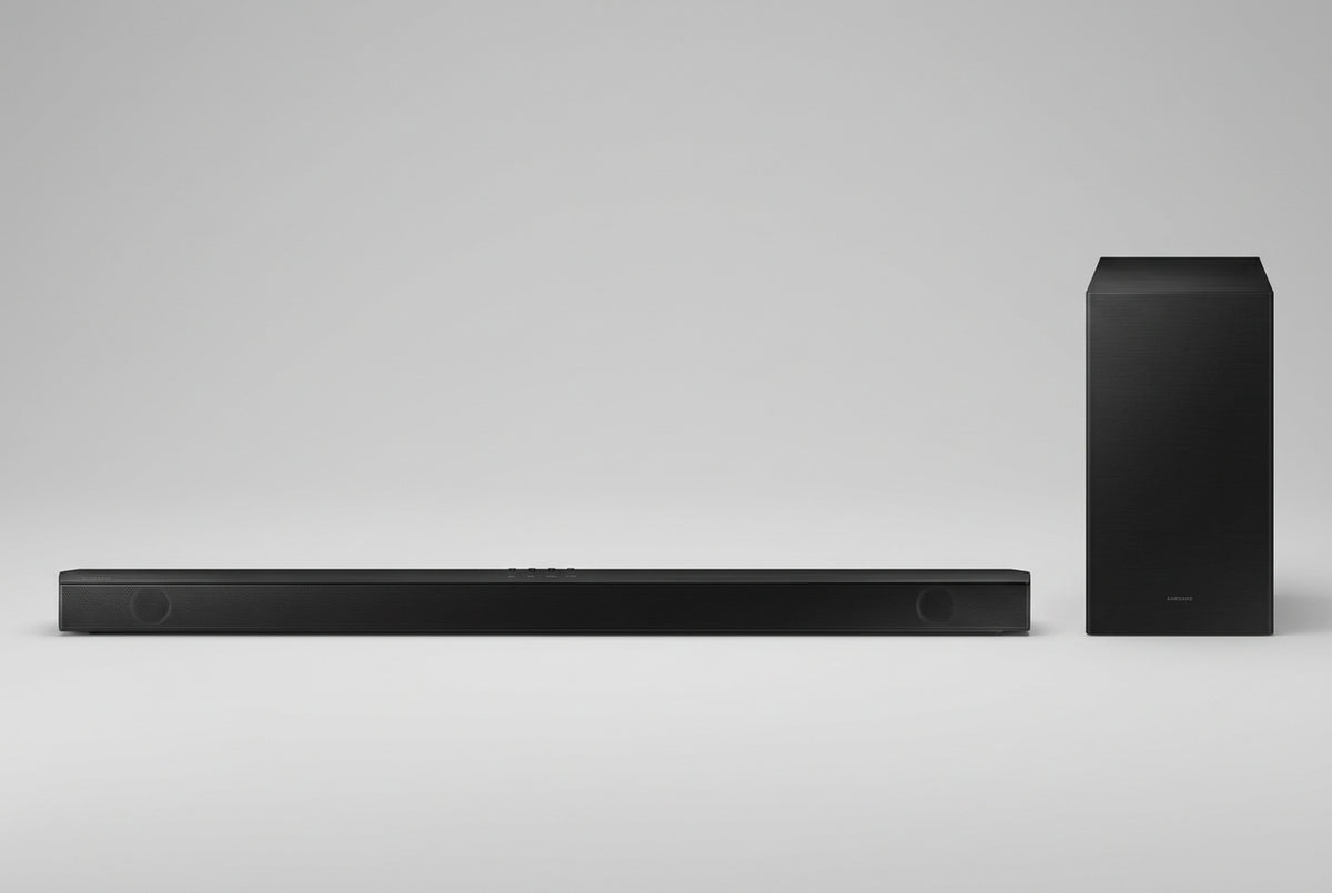 Barra de Sonido Samsung HW-B650D 3.1 Canales 370W con Subwoofer Inalámbrico, DTS Virtual:X, Bluetooth y HDMI ARC