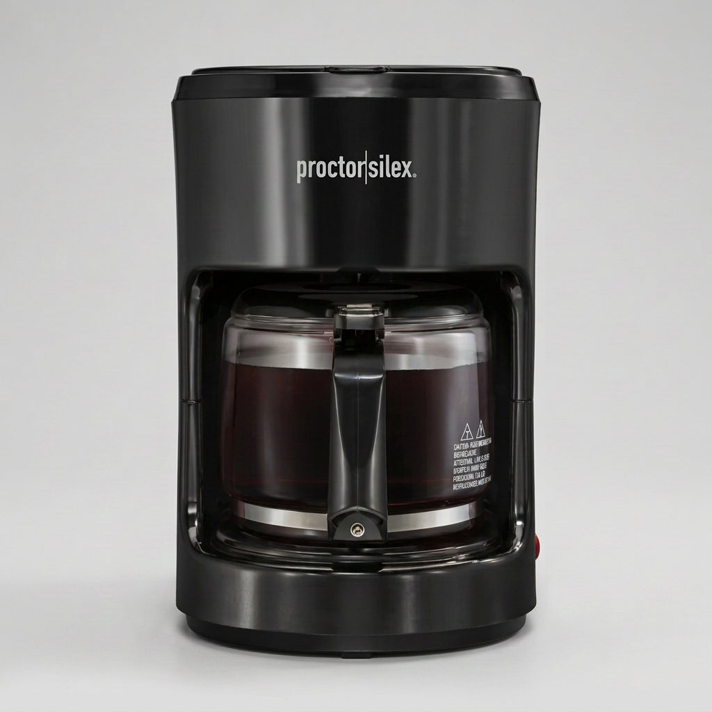 CAFETERA DE GOTEO 10 TAZAS COLOR NEGRO PROCTOR SILEX