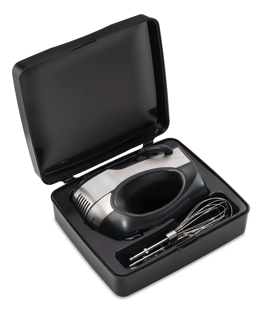 Batidora de Mano Hamilton Beach 62648 275W 6 Velocidades con QuickBurst, Batidores SoftScrape, Batidor de Globo y Estuche