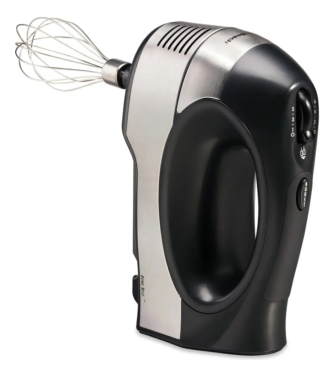 Batidora de Mano Hamilton Beach 62648 275W 6 Velocidades con QuickBurst, Batidores SoftScrape, Batidor de Globo y Estuche