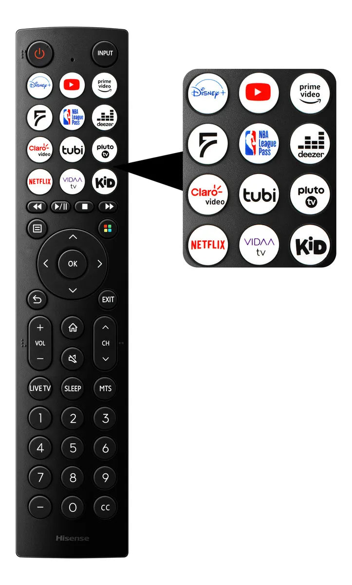 Smart TV Hisense 40″ A4KV – Imagen Clara, Conectividad Smart y Tamaño Ideal para tu Espacio