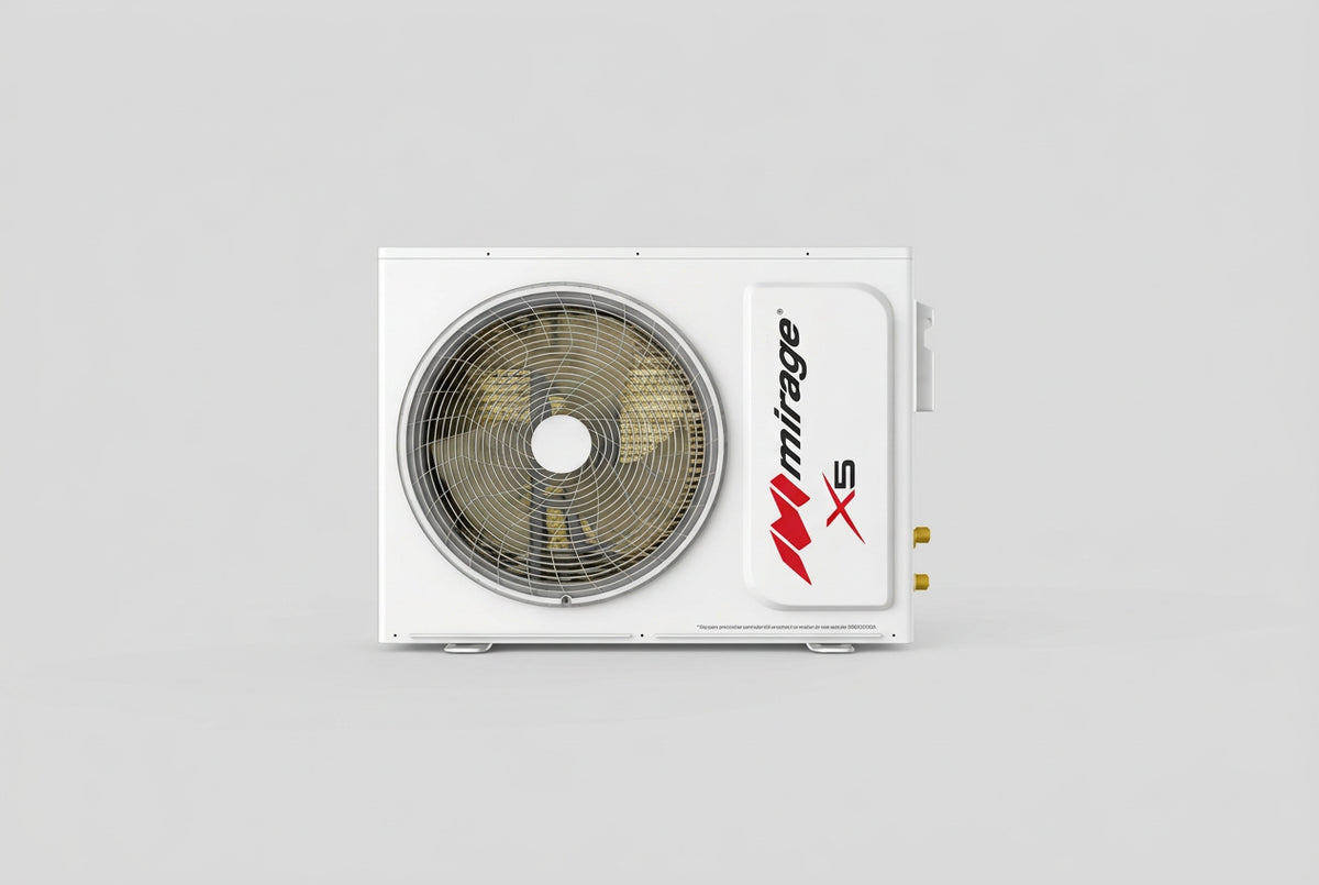 Mini Split Mirage X5 On-Off 1 Tonelada 110V Solo Frío 12,000 BTU