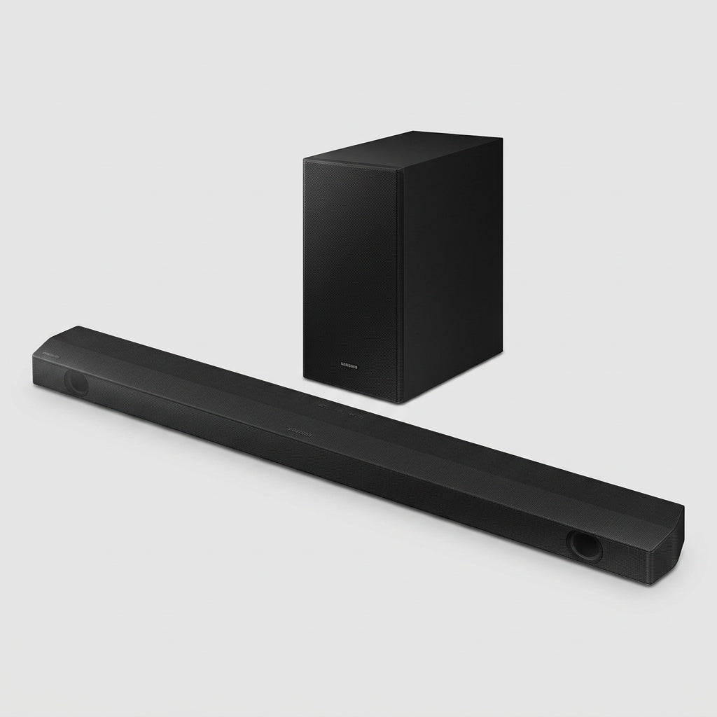 Barra de Sonido Samsung HW-B650D 3.1 Canales 370W con Subwoofer Inalámbrico, DTS Virtual:X, Bluetooth y HDMI ARC