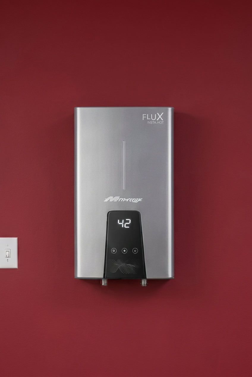 BOILER ELÉCTRICO EFLUX 4.8 KW COMPACTO, TOQUE + CONTROL