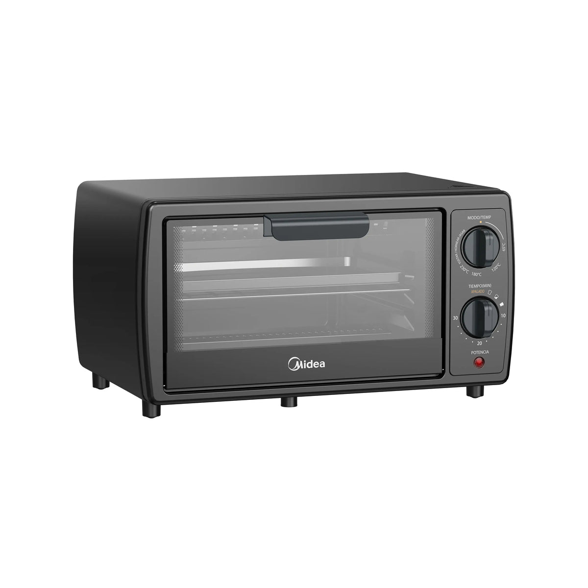 Horno Eléctrico Midea XpressBake 12 L Negro MMTB12MS2B