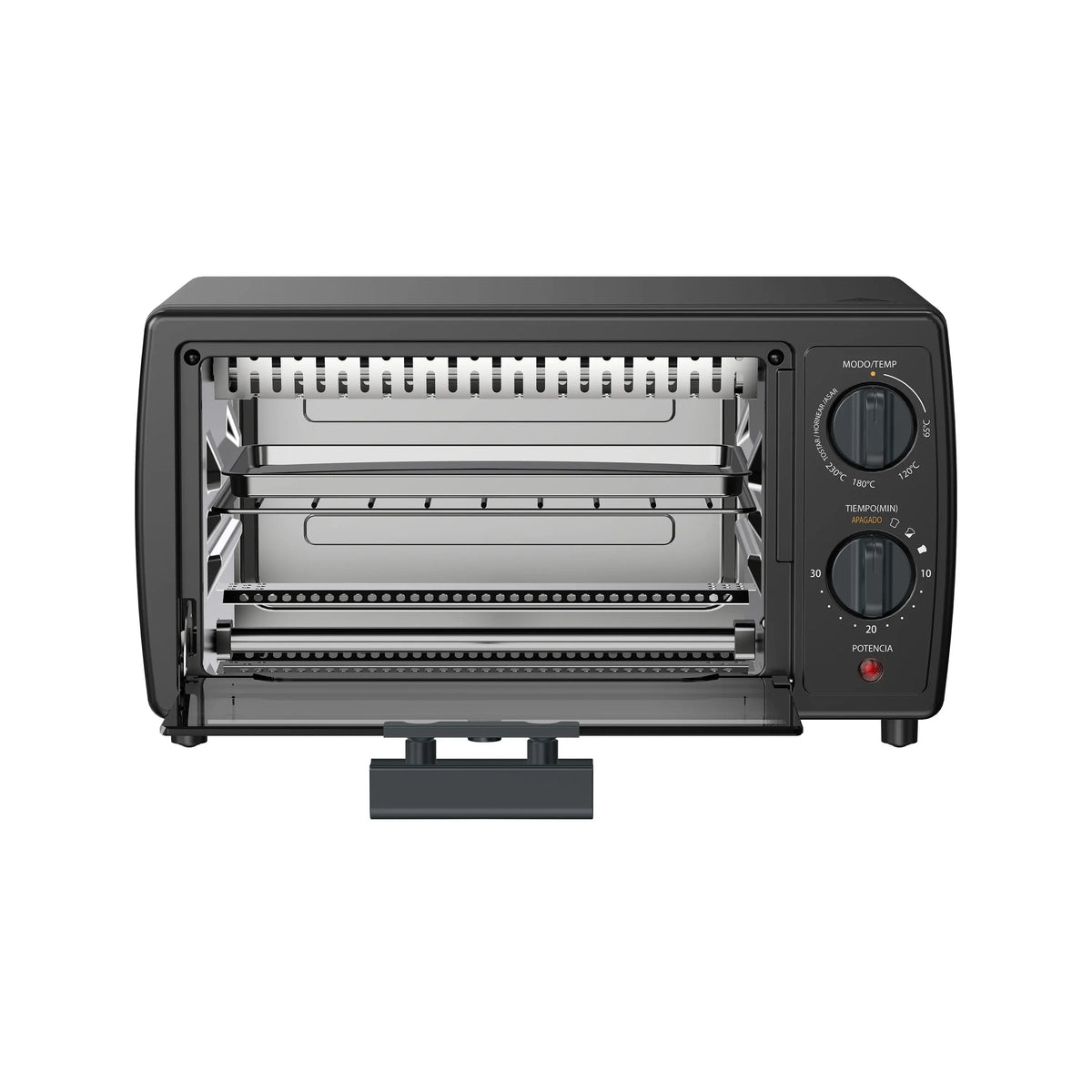 Horno Eléctrico Midea XpressBake 12 L Negro MMTB12MS2B