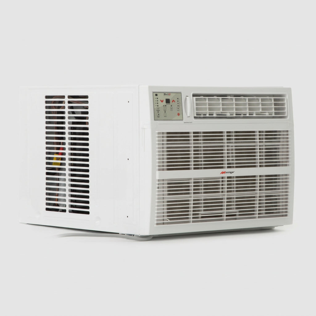 Aire Acondicionado de Ventana Mirage BLU PLUS Efficient de 1.5 Toneladas y 18,000 BTU, 220 V y Refrigerante R32