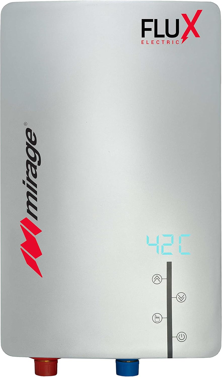 Boiler Eléctrico Mirage eFlux de 7.5 kW con Montaje en Pared, Diseño Compacto y Panel de Control Táctil Soft Touch