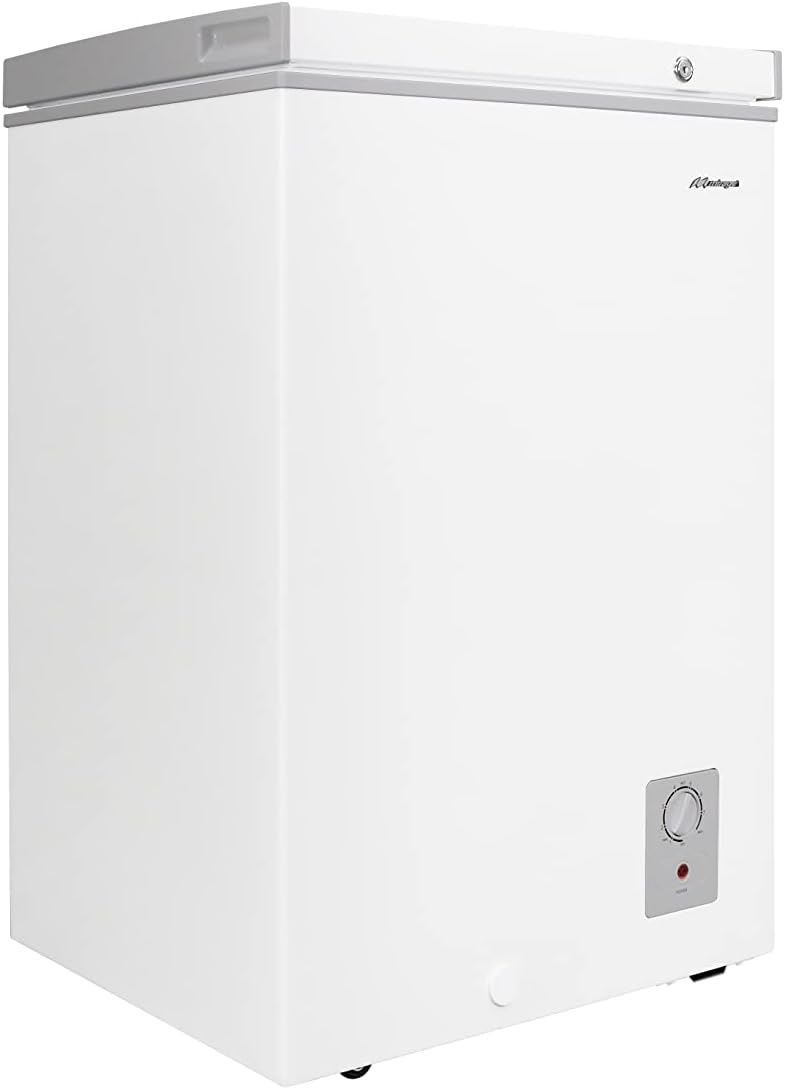 Congelador Horizontal Mirage de 3.5 Pies Cúbicos y 100 Litros con Canastillas Interiores, Indicador de Encendido, 3 Modos de Operación y Color Blanco