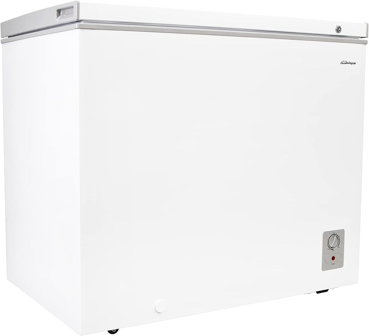 Congelador Horizontal Mirage de 9 Pies Cúbicos y 255 Litros con Canastillas Interiores, Indicador de Encendido, 3 Modos de Operación y Color Blanco