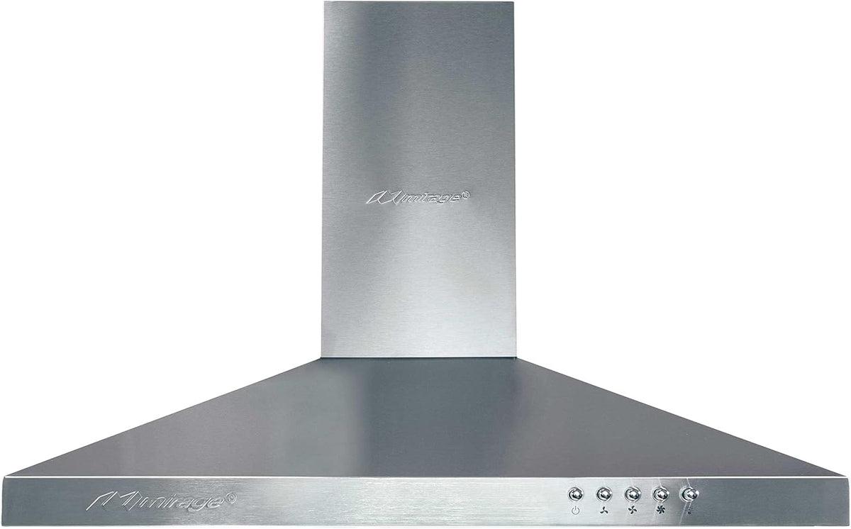 Campana Extractora Mirage Velox de 60 cm para Instalación en Pared, Diseño Tipo Industrial