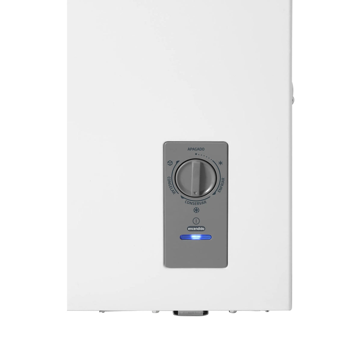 Congelador Horizontal Midea MDRC411FZM01D 11 Pies (293 L) Inverter Quattro, Convertible Congelador/Refrigerador, Blanco