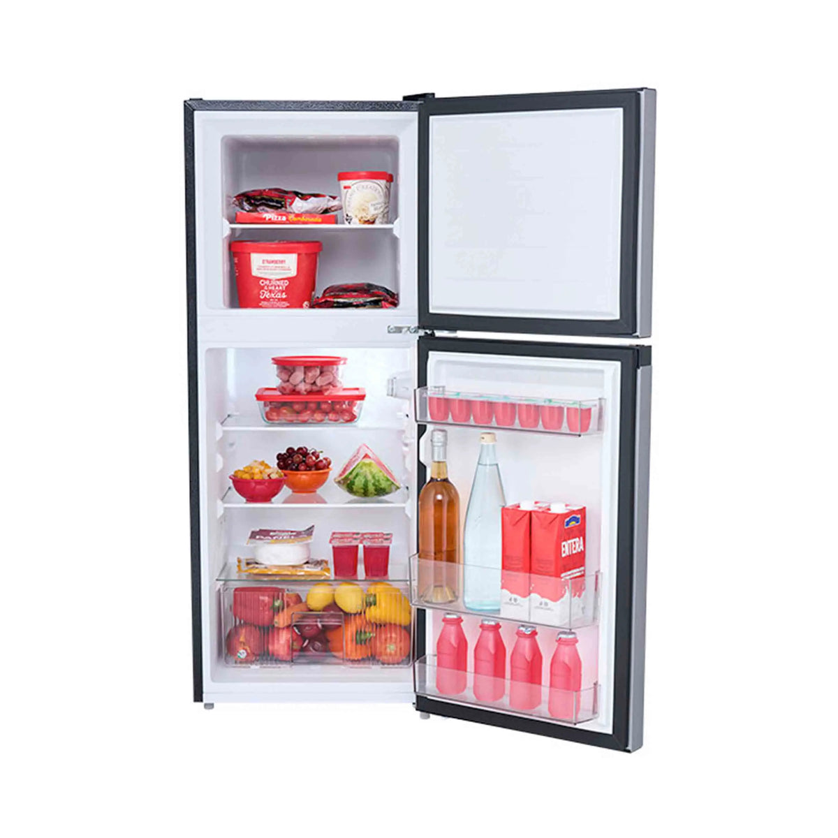 Frigobar Midea MDRT128CCNLS 5 Pies 2 Puertas Low Frost Silver