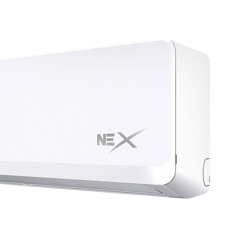 Minisplit Mirage NEX ON/OFF de 1 Tonelada y 12,000 BTU Solo Frío, 115 V, 12 SEER, Refrigerante R410A y Color Blanco