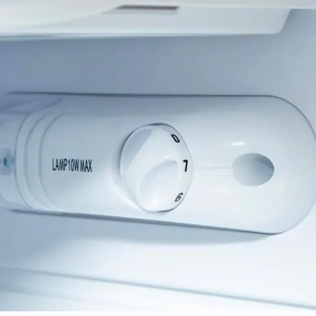 Refrigerador Mirage REFX40 Top Mount de 3.3 Pies Cúbicos con Alta Eficiencia Energética, Diseño Compacto y Acabado en Acero Inoxidable