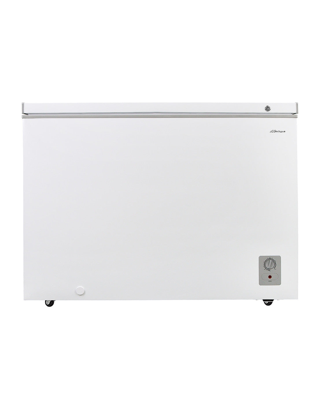 Congelador Horizontal Mirage MCP30HB 10 Pies, Cerradura con Llave, Luz Interior, 2 Canastillas, Ruedas, Interior de Aluminio, Blanco