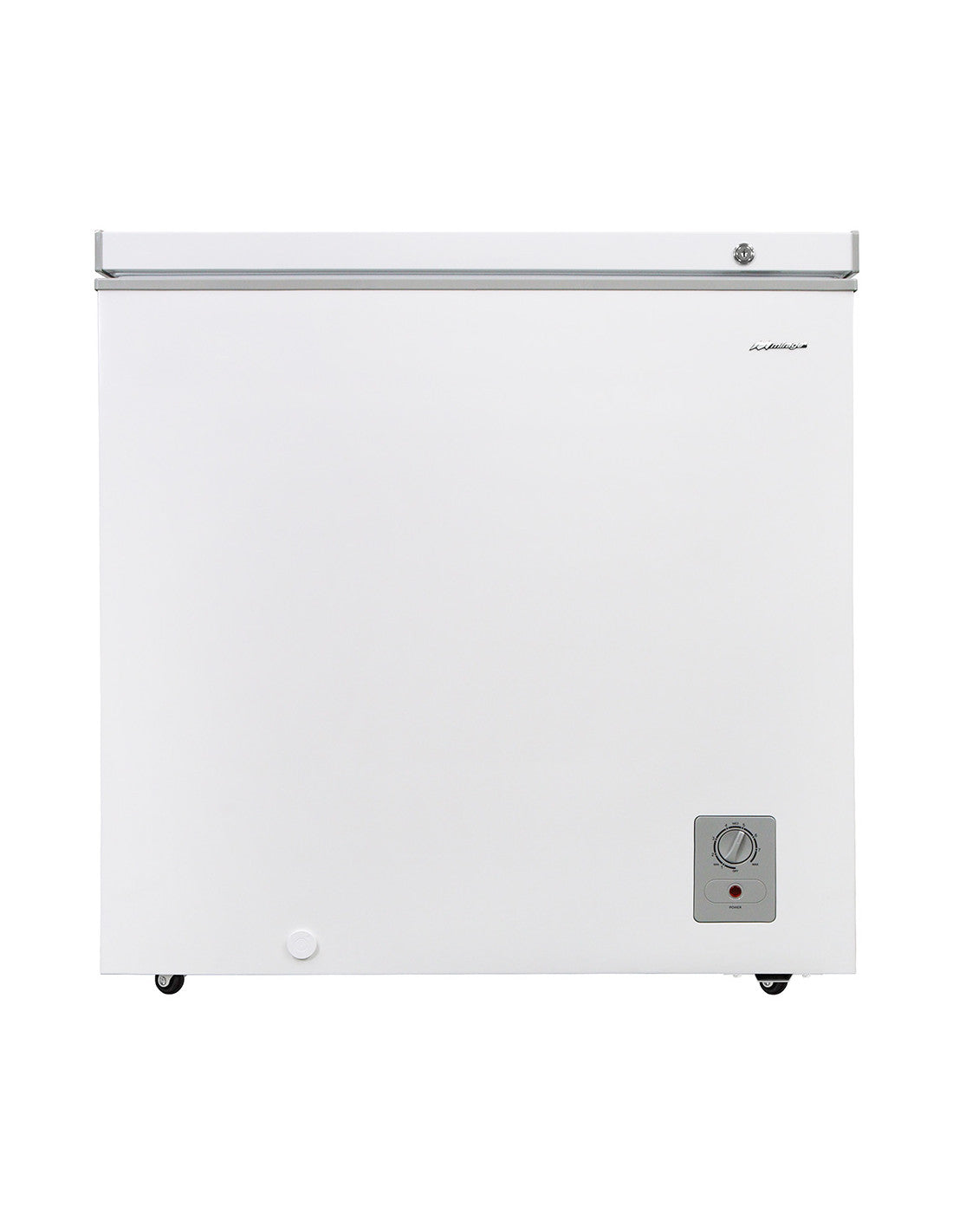 Congelador Horizontal Mirage HB de 7 Pies Cúbicos y 198 Litros con Alta Eficiencia Energética, Tapa Abatible, Drenaje Frontal y Color Blanco