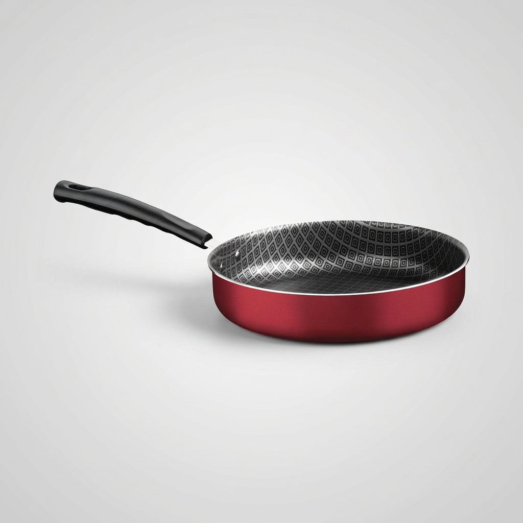 Batería de Cocina Tramontina PrimaOne 10 Piezas Roja 27899/329, Aluminio, Antiadherente Starflon Max Interno y Externo