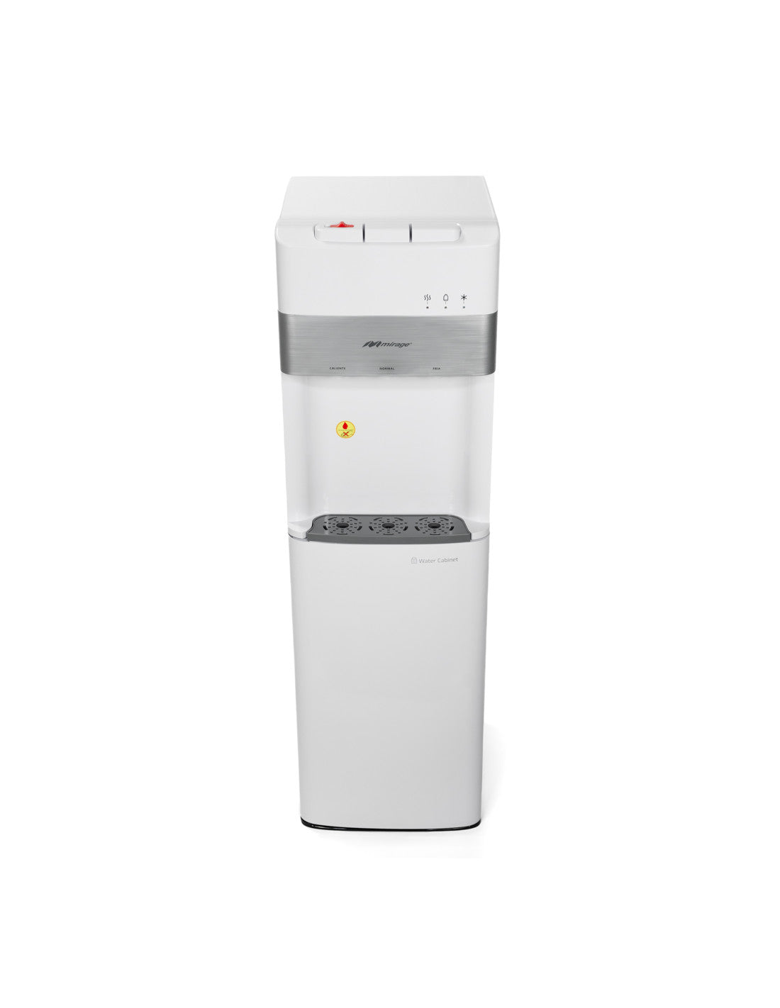 Dispensador de Agua Mirage DISX 30 MDD30HD Garrafón Oculto 3 Temperaturas Blanco