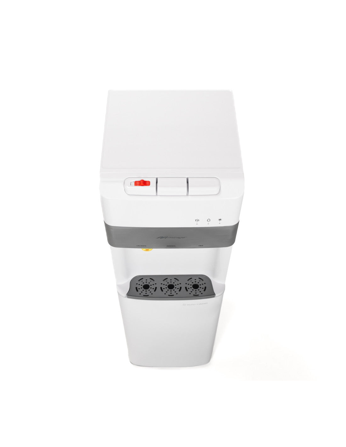 Dispensador de Agua Mirage DISX 30 MDD30HD Garrafón Oculto 3 Temperaturas Blanco