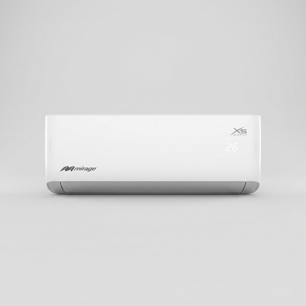 Minisplit Inverter Mirage X5 SETCVF261Q 2 Toneladas 23,000 BTU Solo Frío 220V, WiFi Integrado, 17.7 SEER, Gas R32