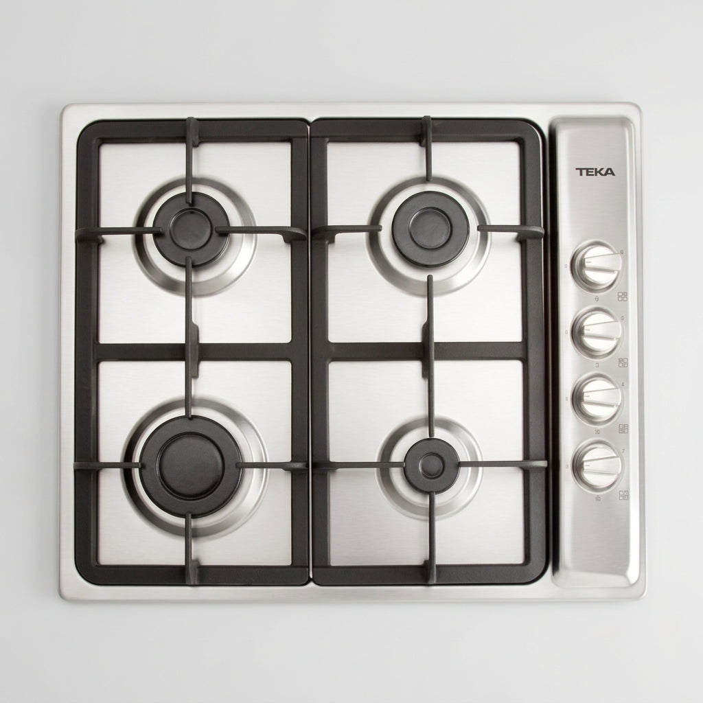 Combo Teka Duetto Plus 60 Campana + Parrilla a Gas 4 Quemadores Inox